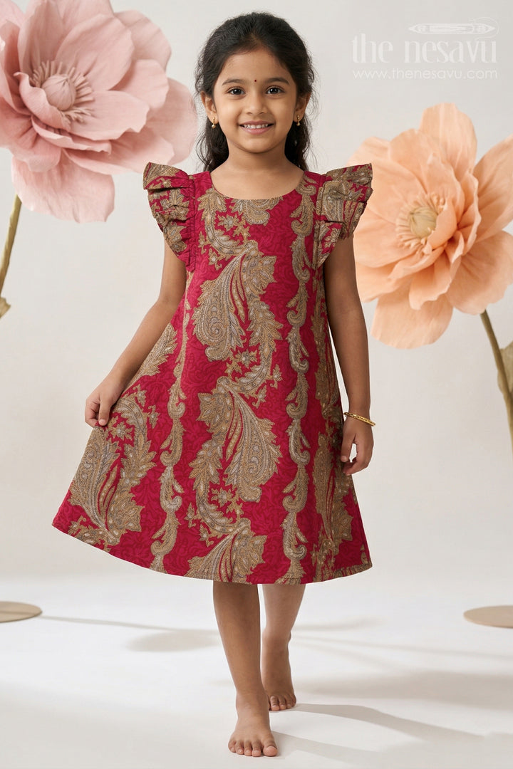 Baby Girl Ethnic Frock for Festive Events and Photo Days