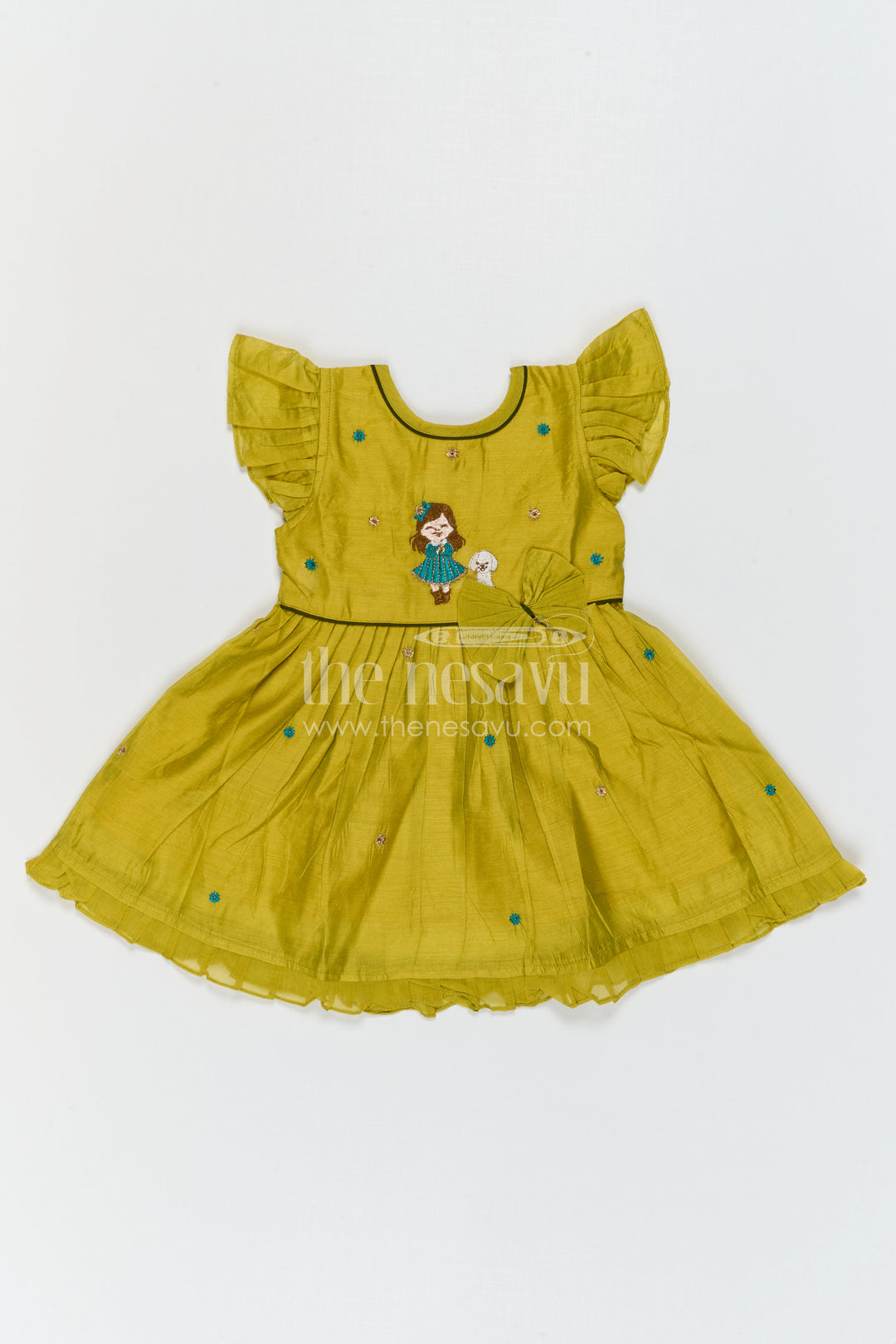 Girls Ethnic Frock for Celebrations and Traditional Occasions