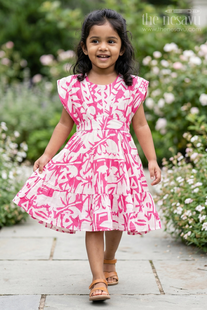 Girls Cotton Frock for Birthday Parties and Summer Outings