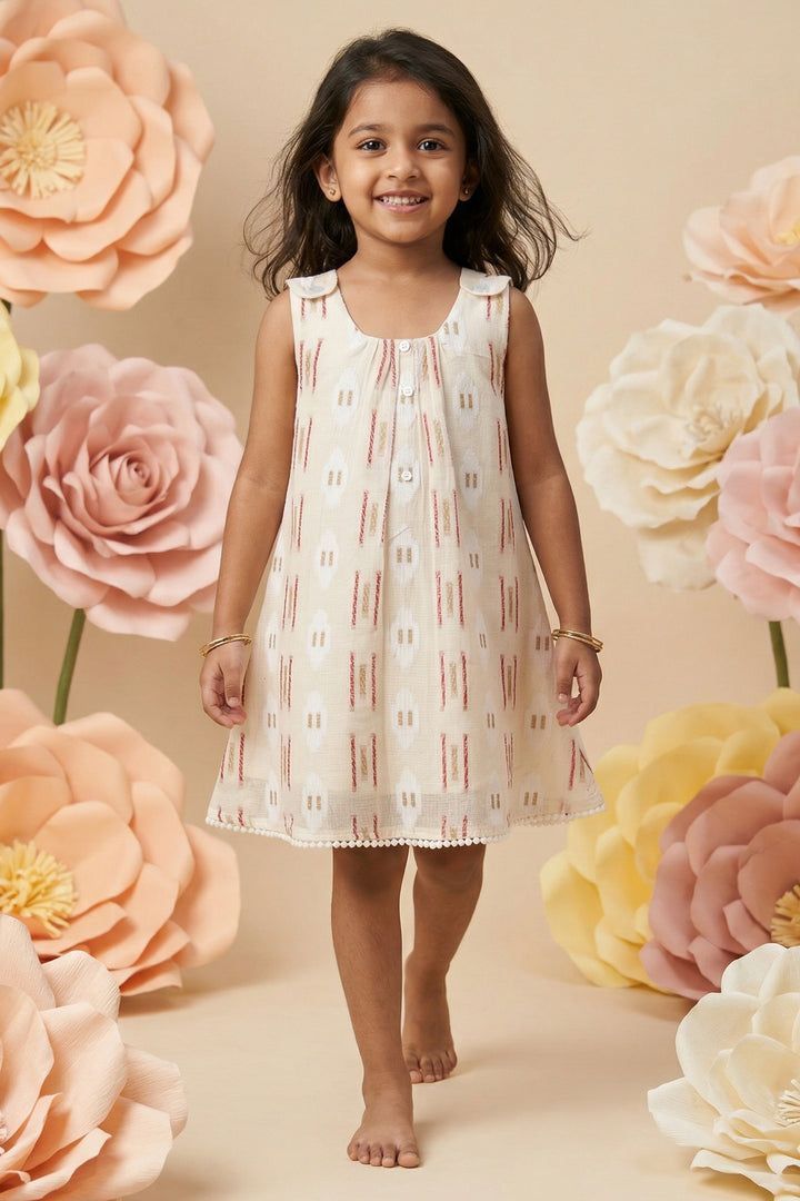 Baby Girl Frock for Naming Ceremony and Soft Festive Wear