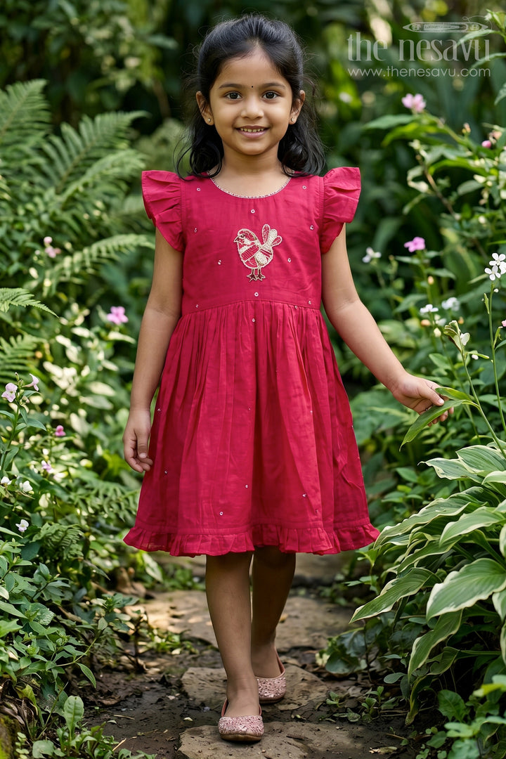 Baby Girl Frock for Festive Gatherings and Celebration Wear