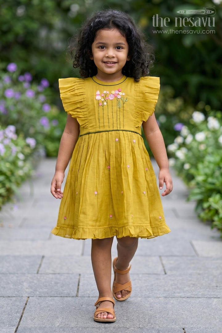 Girls Frock for Festive Celebrations and Special Day Outings
