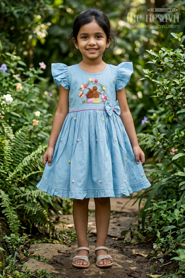 Girls Frock for Birthday Celebrations and Festive Outings