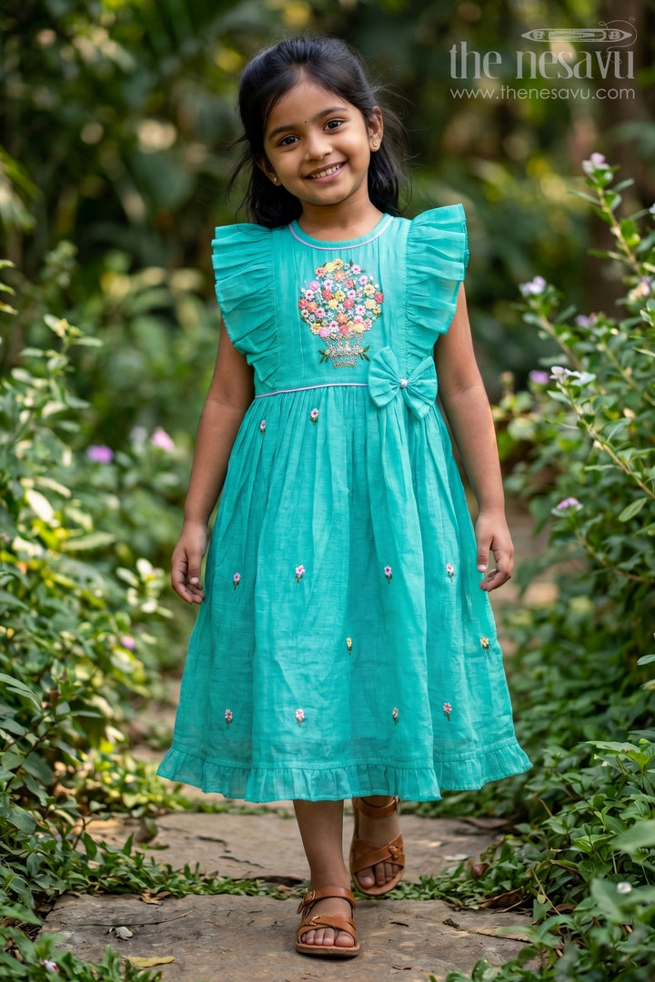 Girls Frock for Festive Gatherings and Traditional Celebrations