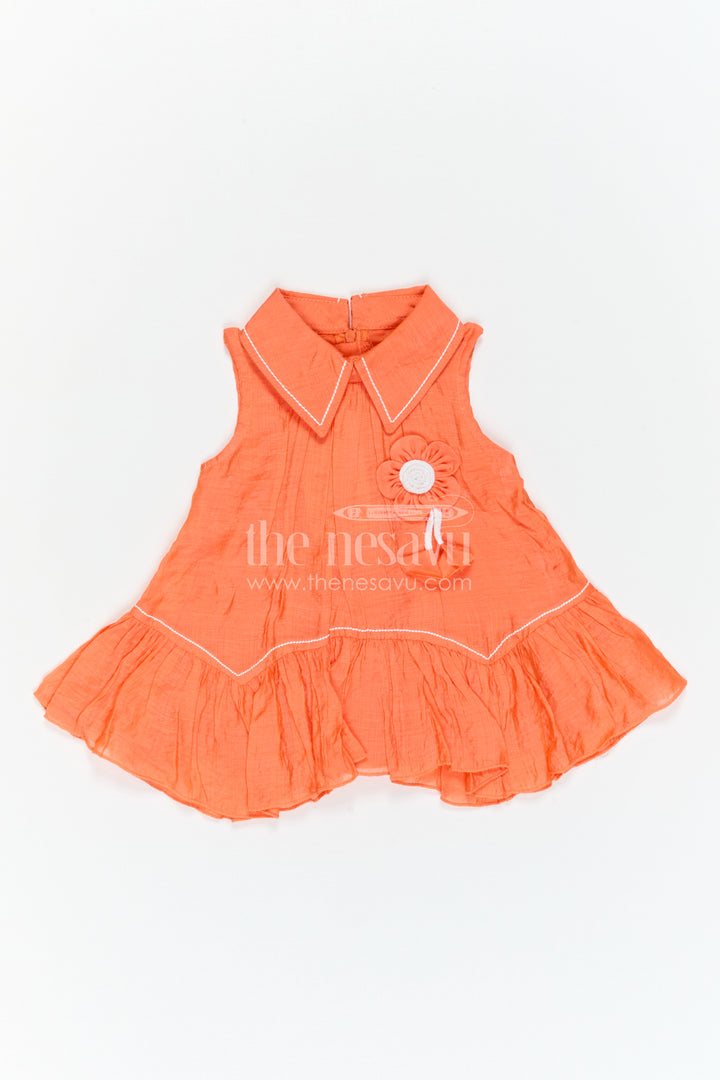 Girls Cotton Frock for Daily Wear and Travel Dates
