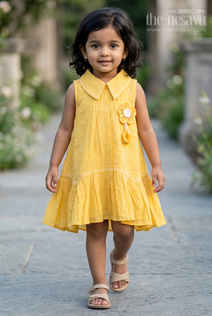Girls Cotton Frock for Daily Wear and Playtime