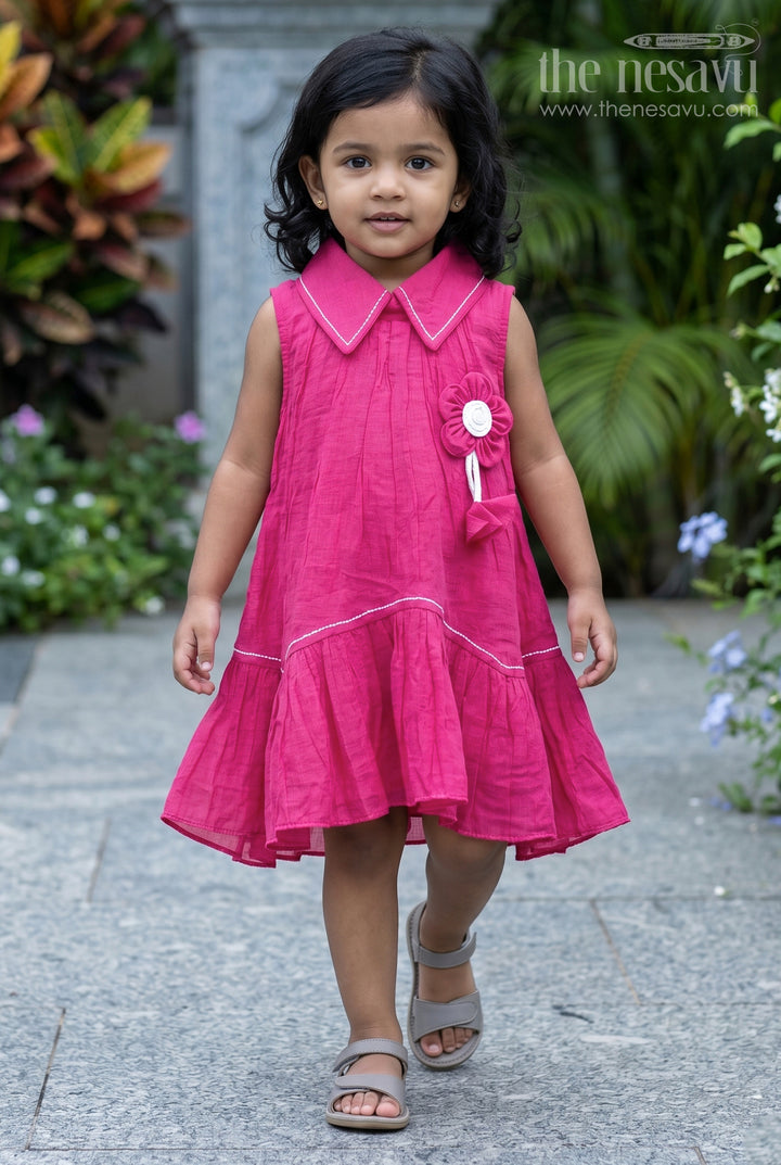 Girls Cotton Frock for Daily Wear and Playfull Dates