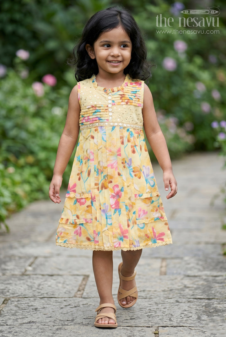 Girls Cotton Frock for Daily Wear and Travel
