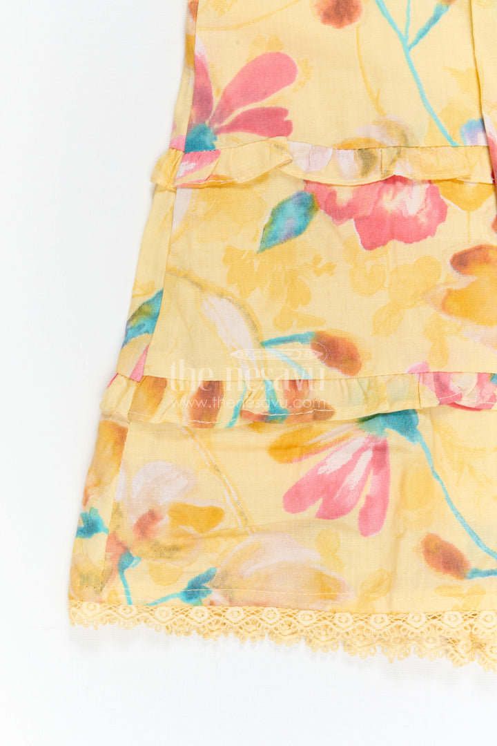 Girls Cotton Frock for Daily Wear and Travel