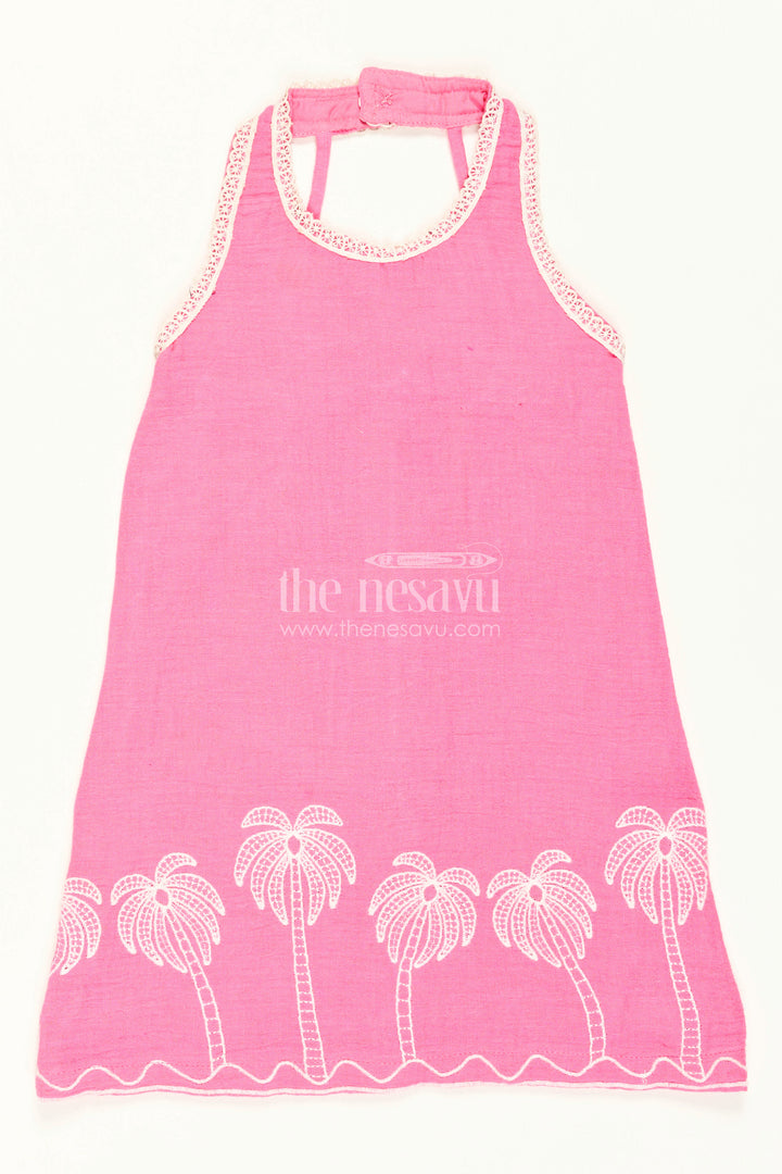 Girls Cotton Frock for Festive Family Outings