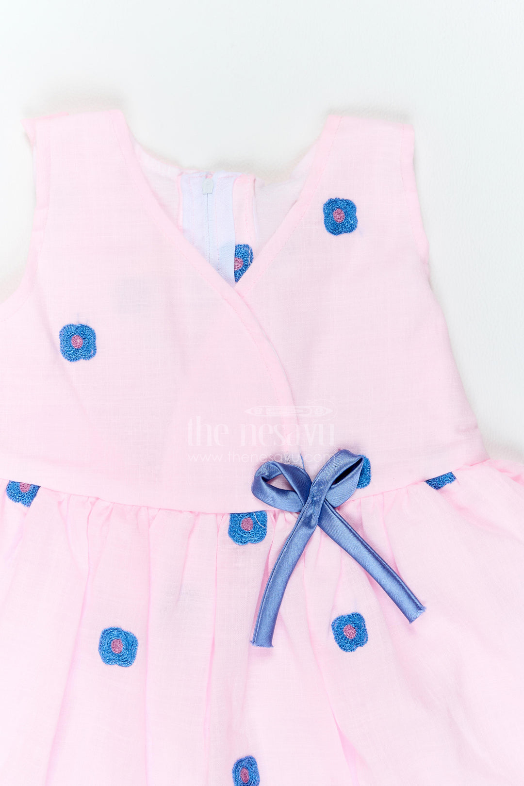 Girls Floral Hem Frock for Birthdays Garden Parties and Photo Moments