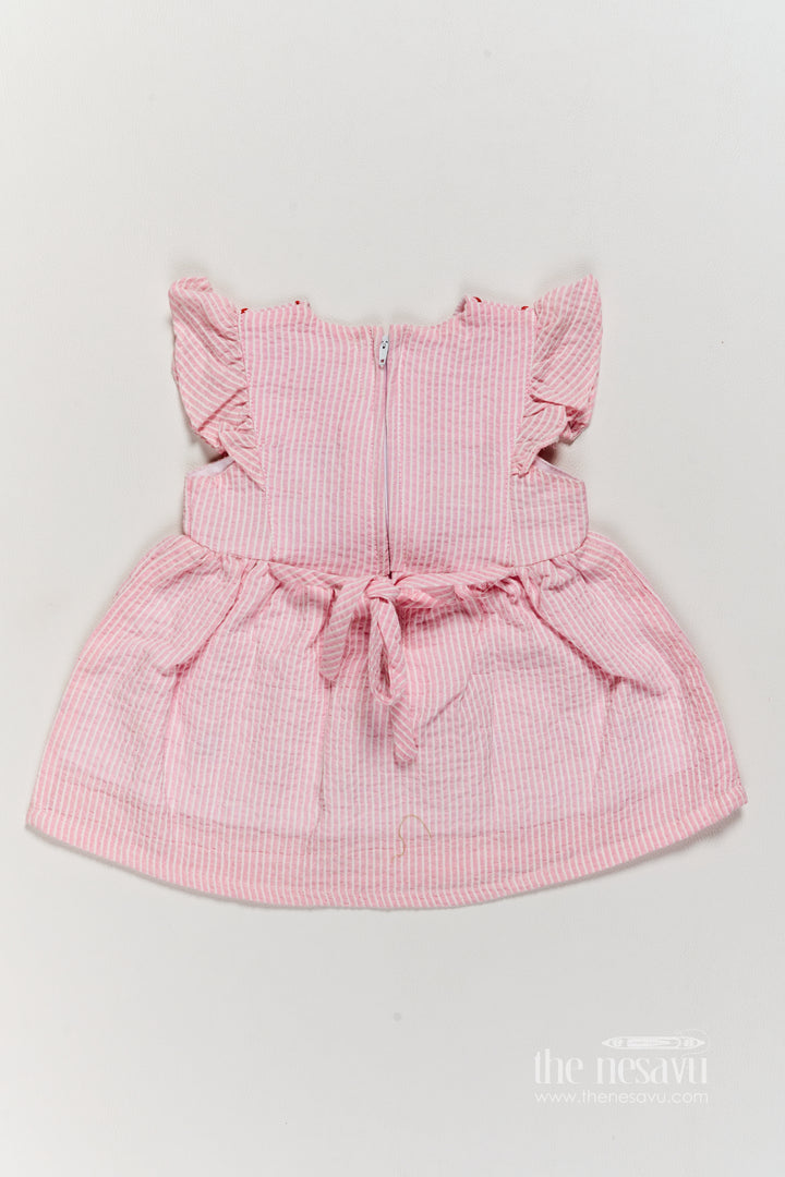 Girls Frock Dress in Pink for Milestone Days