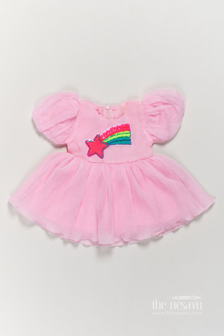 Party Frock for Girls with Smart Tailoring for Weddings and Parties