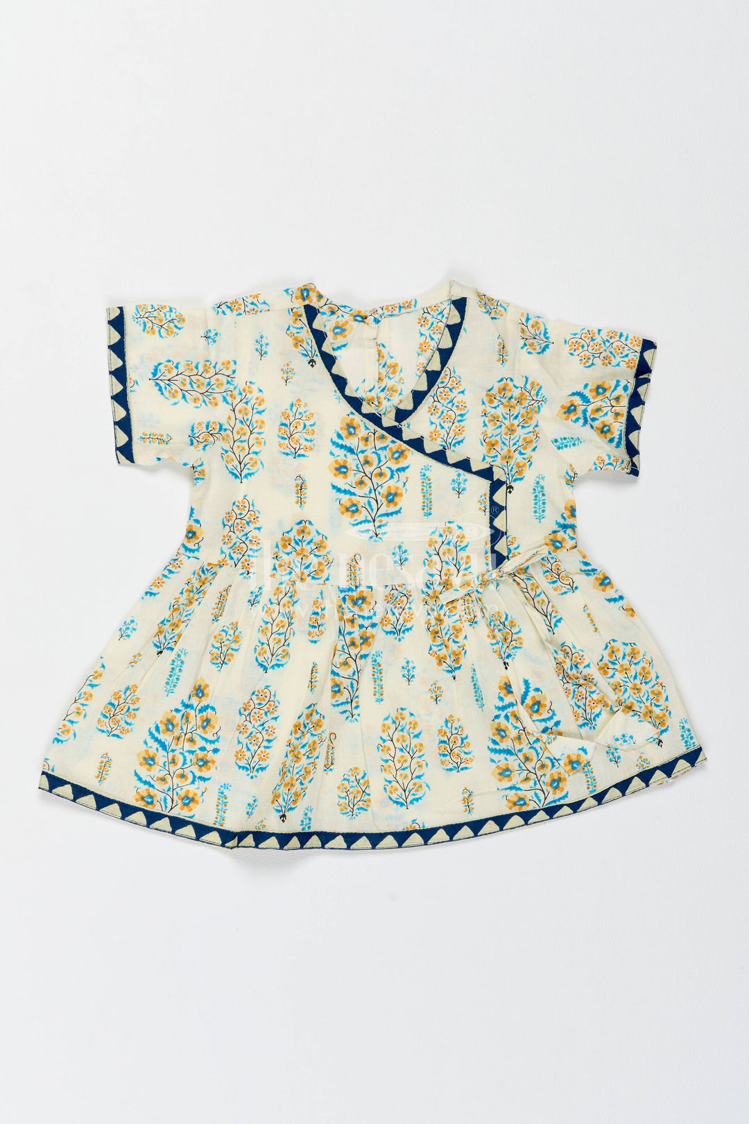 Cotton Dress for Girls with Smart Tailoring for Festive Occasions