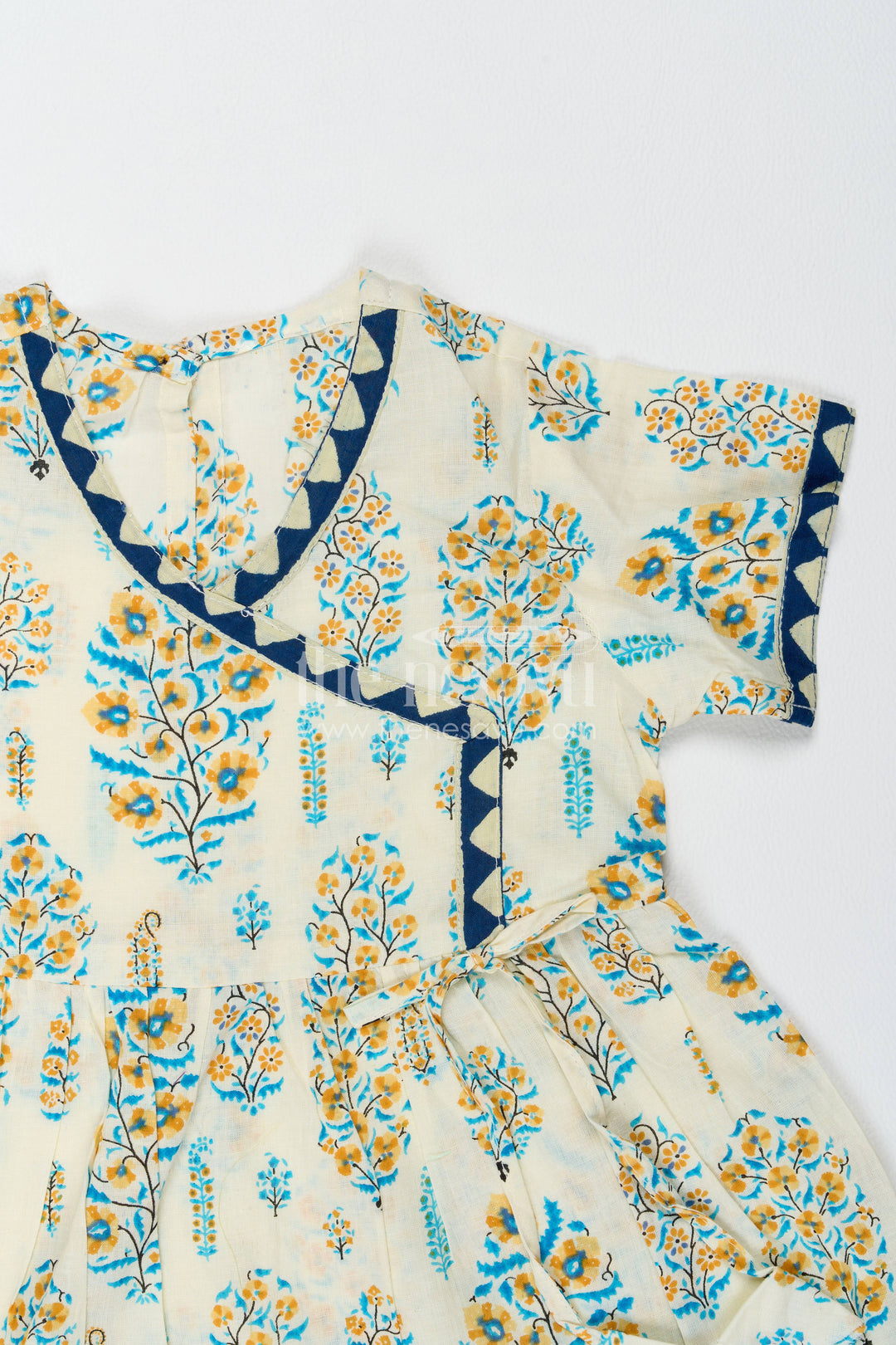 Cotton Dress for Girls with Smart Tailoring for Festive Occasions