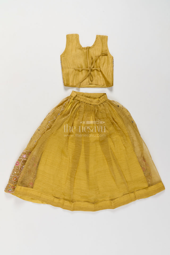 Kids Lehenga Set with Smart Tailoring for Weddings and Parties