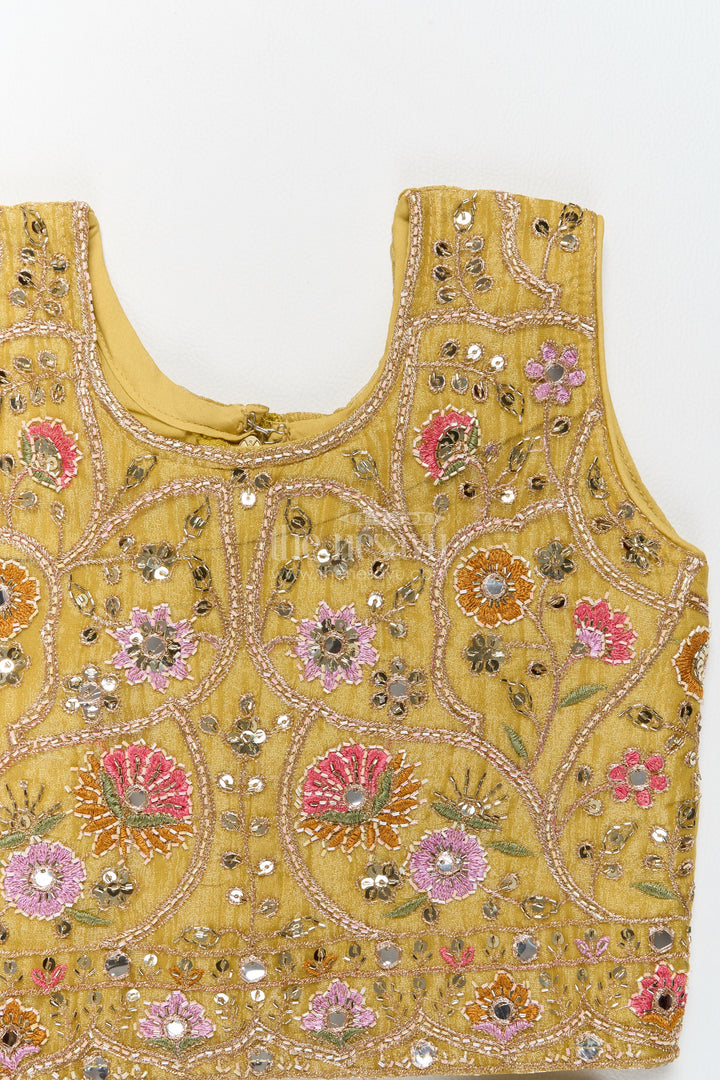 Kids Lehenga Set with Smart Tailoring for Weddings and Parties
