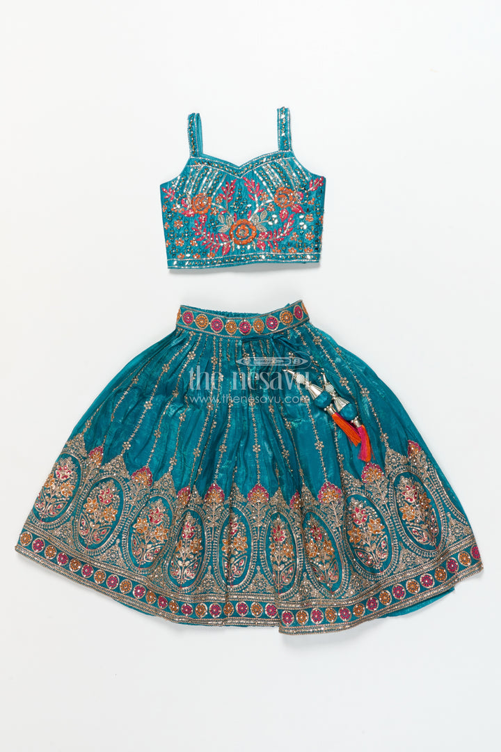Baby Girl Lehenga Choli Set for Weddings and Festive Functions