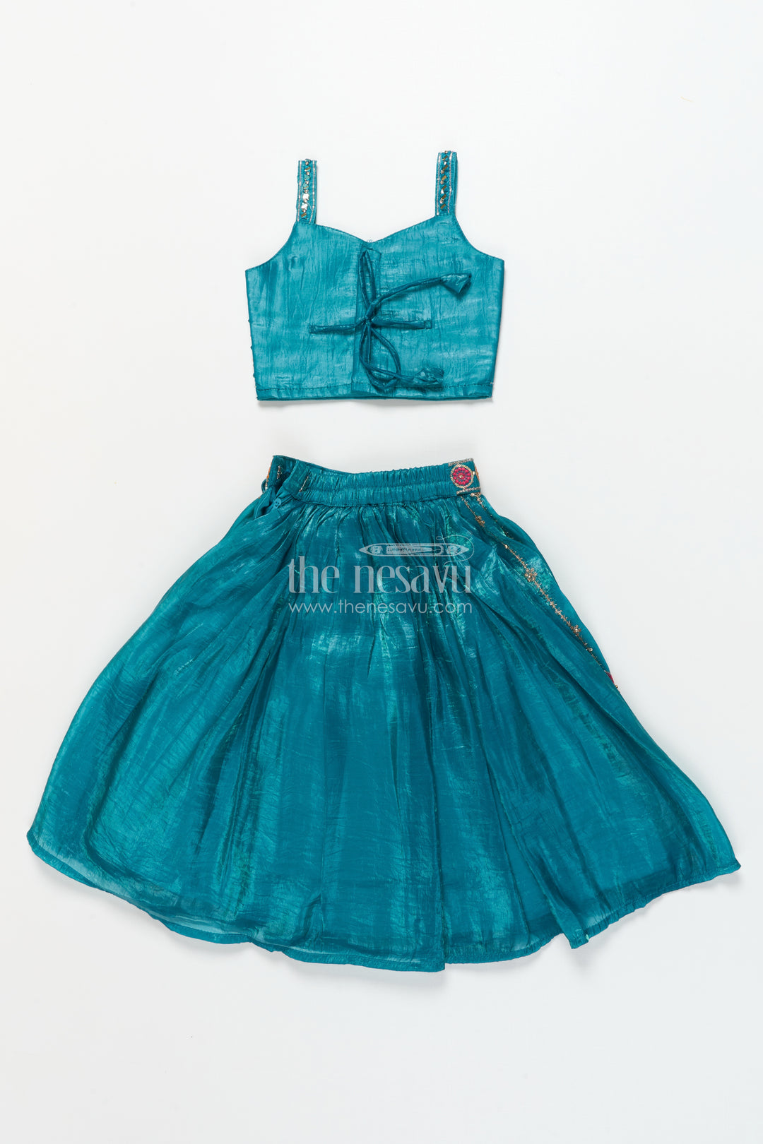 Baby Girl Lehenga Choli Set for Weddings and Festive Functions