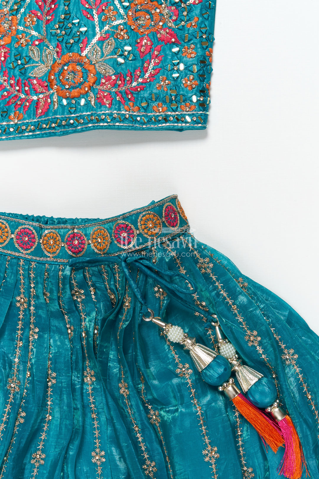 Baby Girl Lehenga Choli Set for Weddings and Festive Functions