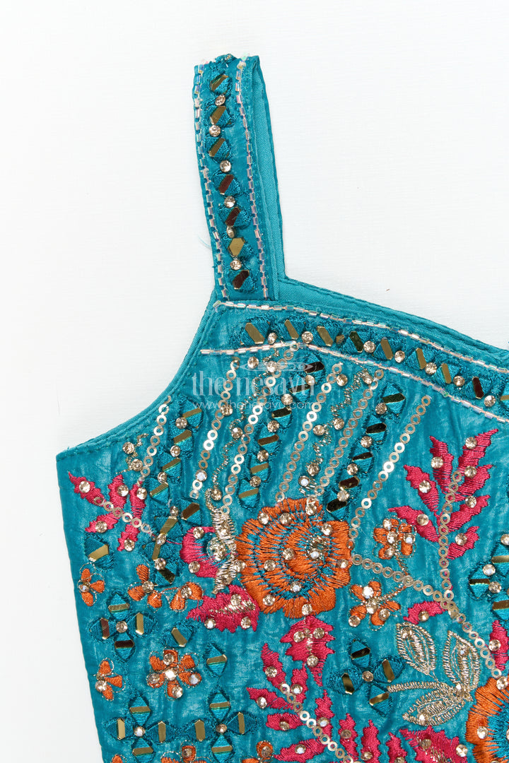 Baby Girl Lehenga Choli Set for Weddings and Festive Functions