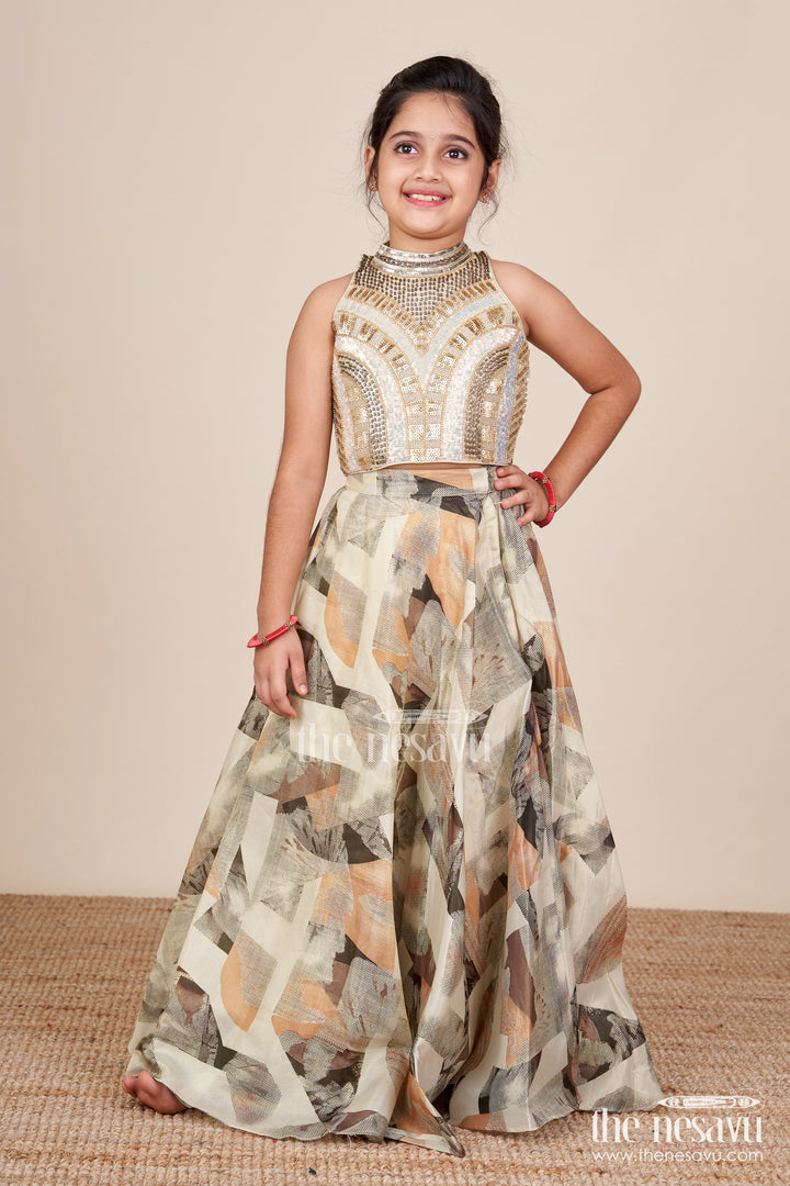 Girls Fancy Lehenga Set for Festive Occasions and Weddings