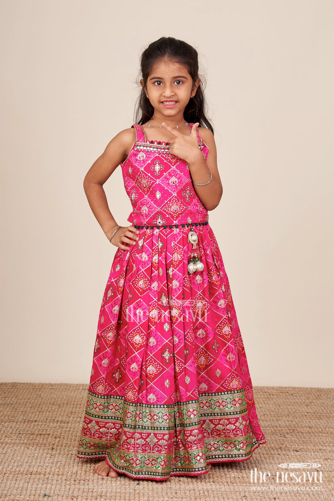 Traditional Lehenga Choli for Toddler Girls for Weddings and Festive Celebrations