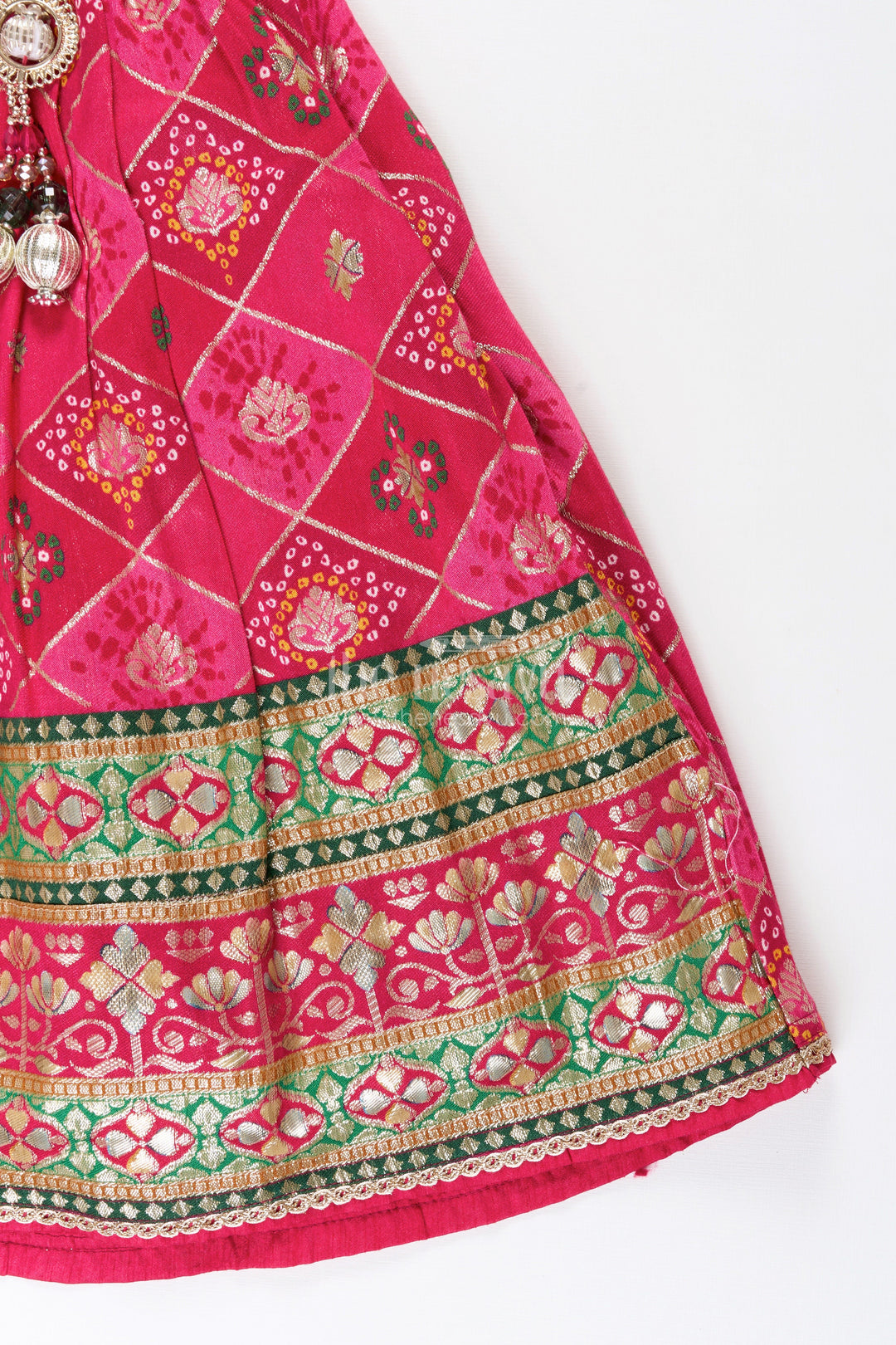 Traditional lehenga choli for toddler girls for weddings and festive celebrations