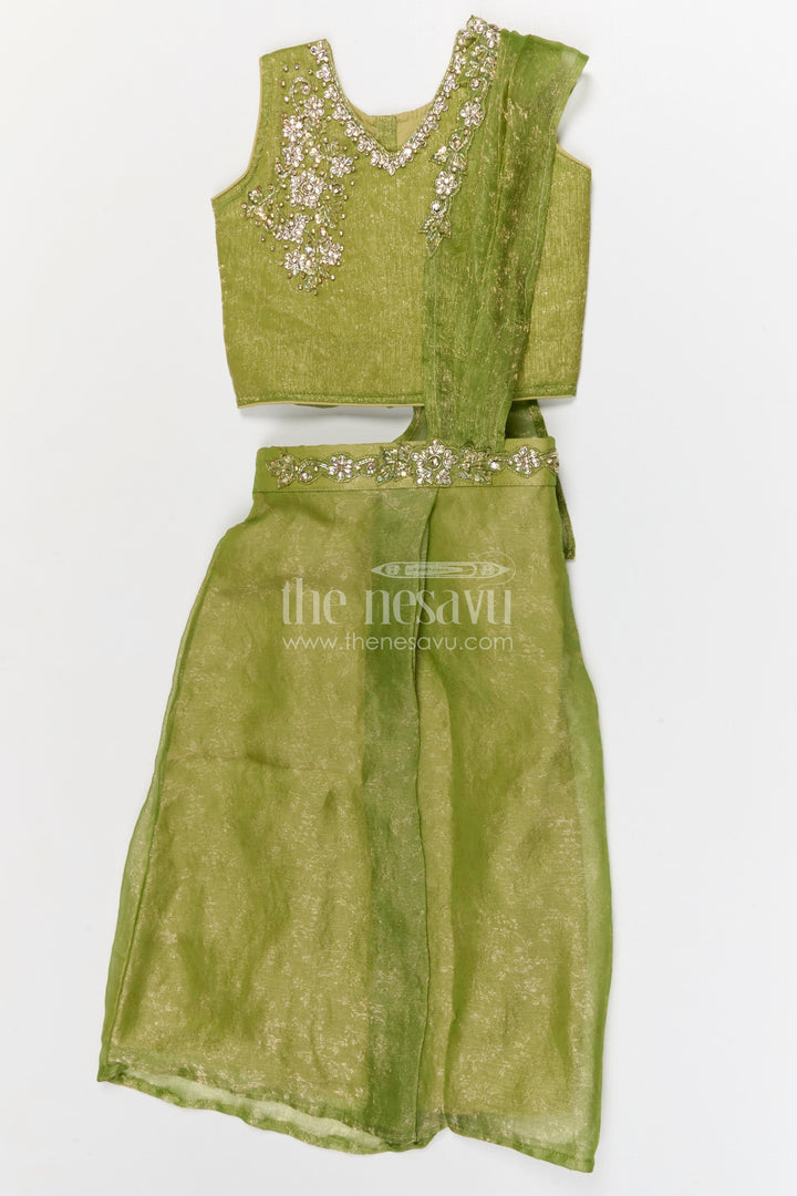 Girls Lehenga Set for Festive Celebrations and Weddings