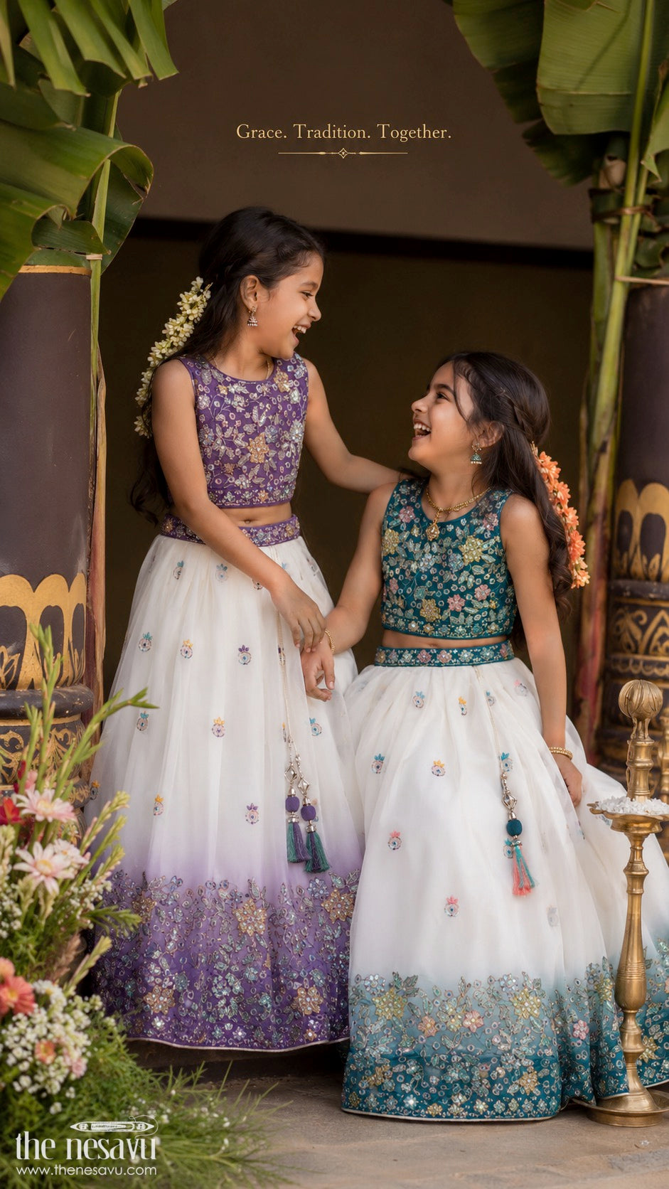 Girls Lehenga Choli Set for Festive Functions and Traditional Celebrations