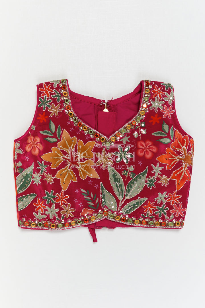 Girls Lehenga Choli for Diwali and Celebrations