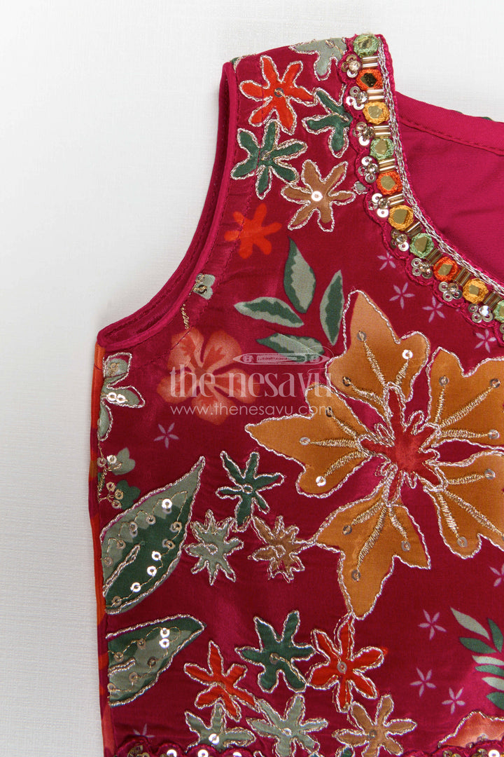 Girls Lehenga Choli for Diwali and Celebrations