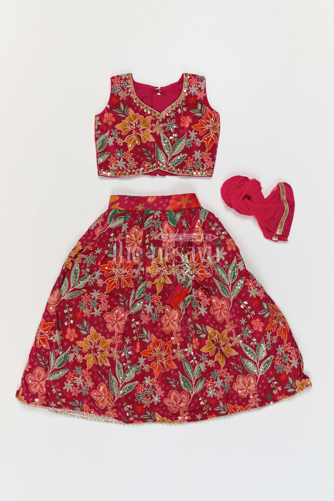 Girls Lehenga Choli for Diwali and Celebrations