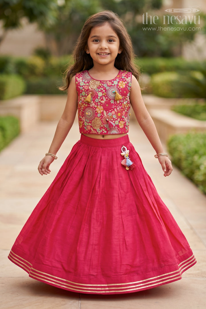 Girls Lehenga Choli for Birthdays and Festive Celebrations
