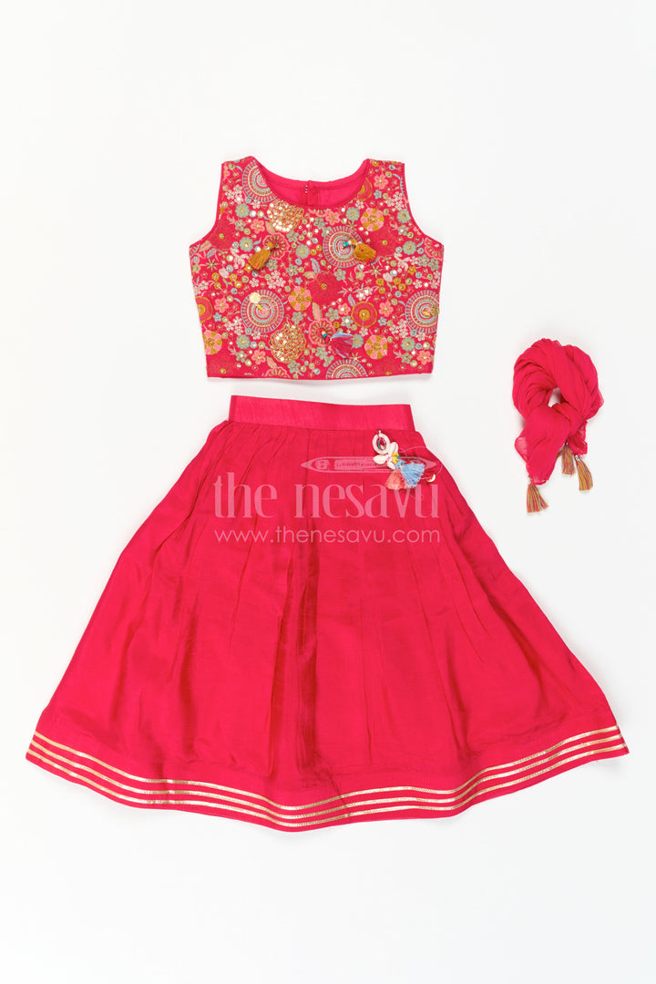 Girls Lehenga Choli for Birthdays and Festive Celebrations