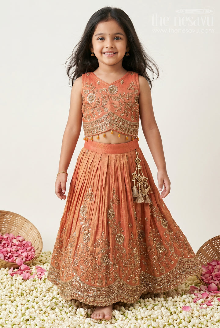 Girls Lehenga Choli for Festive Functions and Family Celebrations