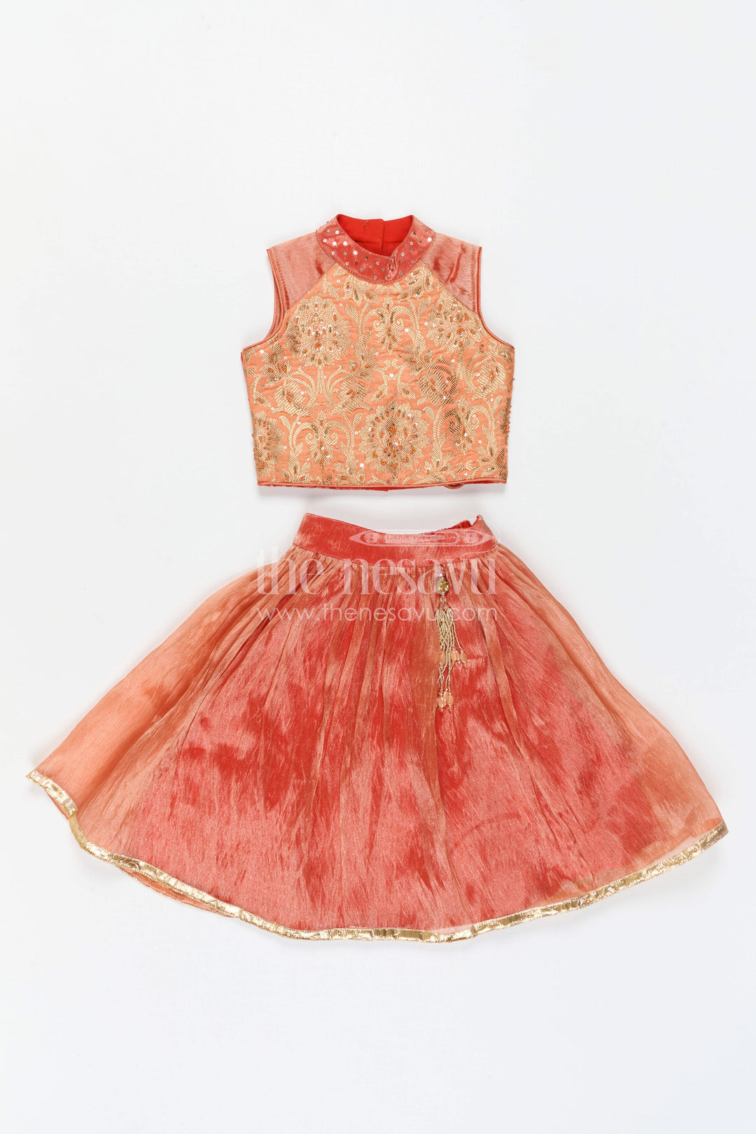 Girls Traditional Lehenga Set for Festive Functions and Celebrations