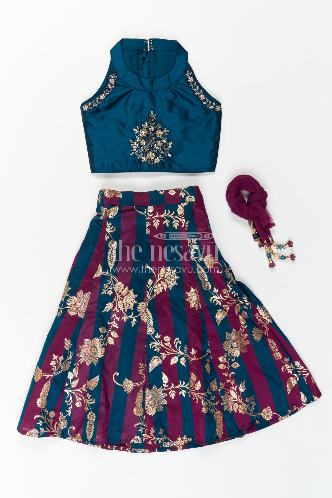 Kids Ethnic Lehenga Set for Cultural Functions and Celebrations