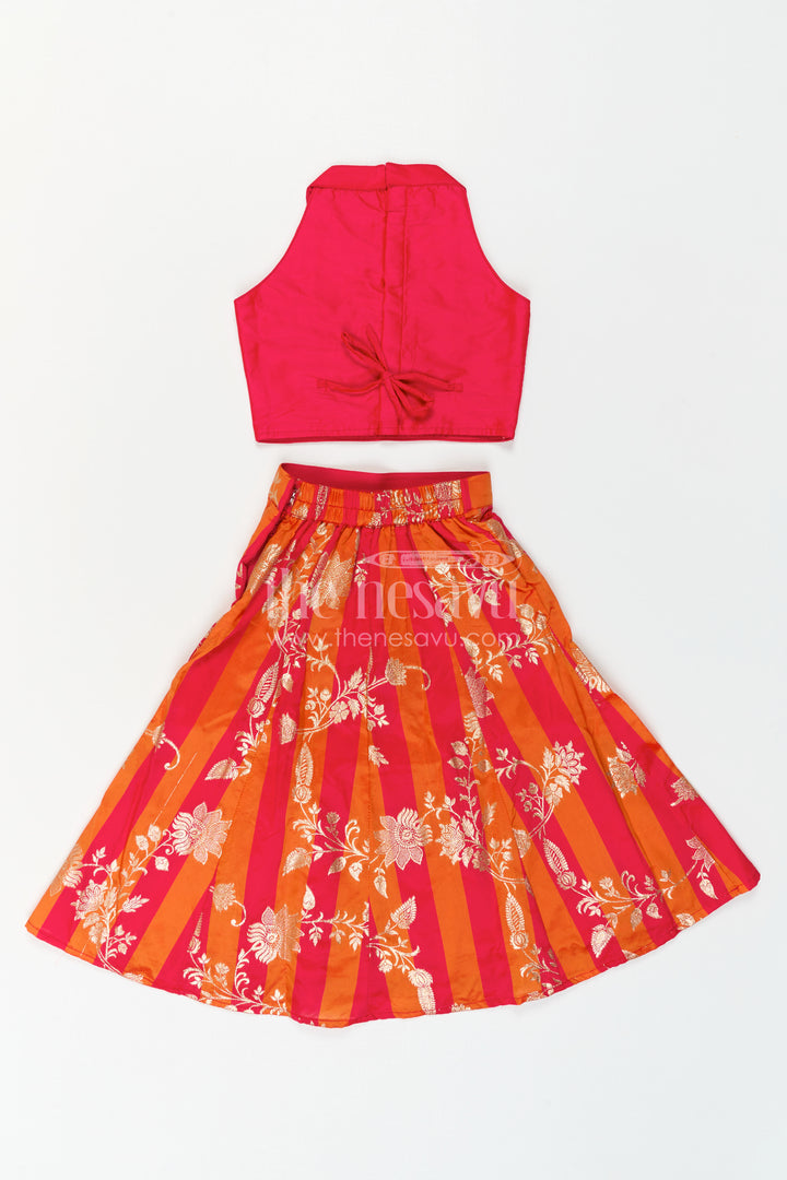 Girls Festive Lehenga Outfit for Family Functions and Photoshoots