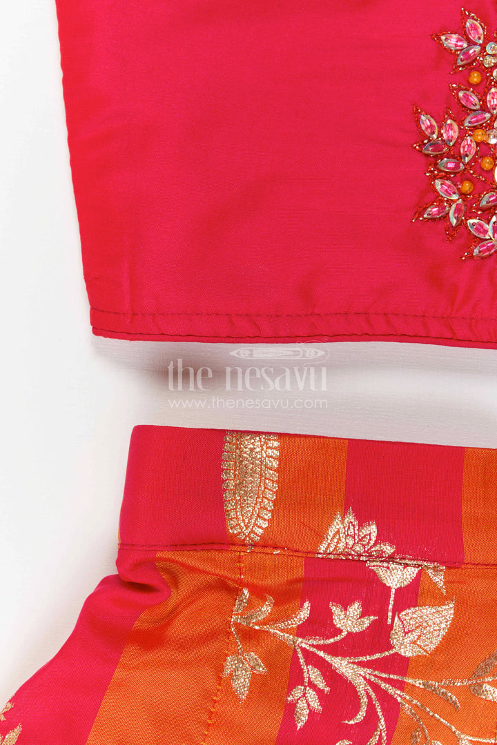 Girls Festive Lehenga Outfit for Family Functions and Photoshoots