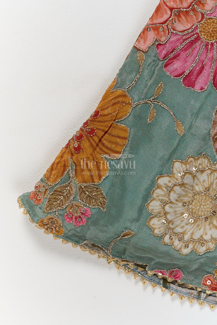 Girls Fancy Lehenga with Sequin Work for Family Functions