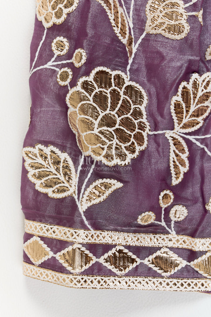 Lehenga Choli for Girls with Thread Embroidery for Festive Occasions