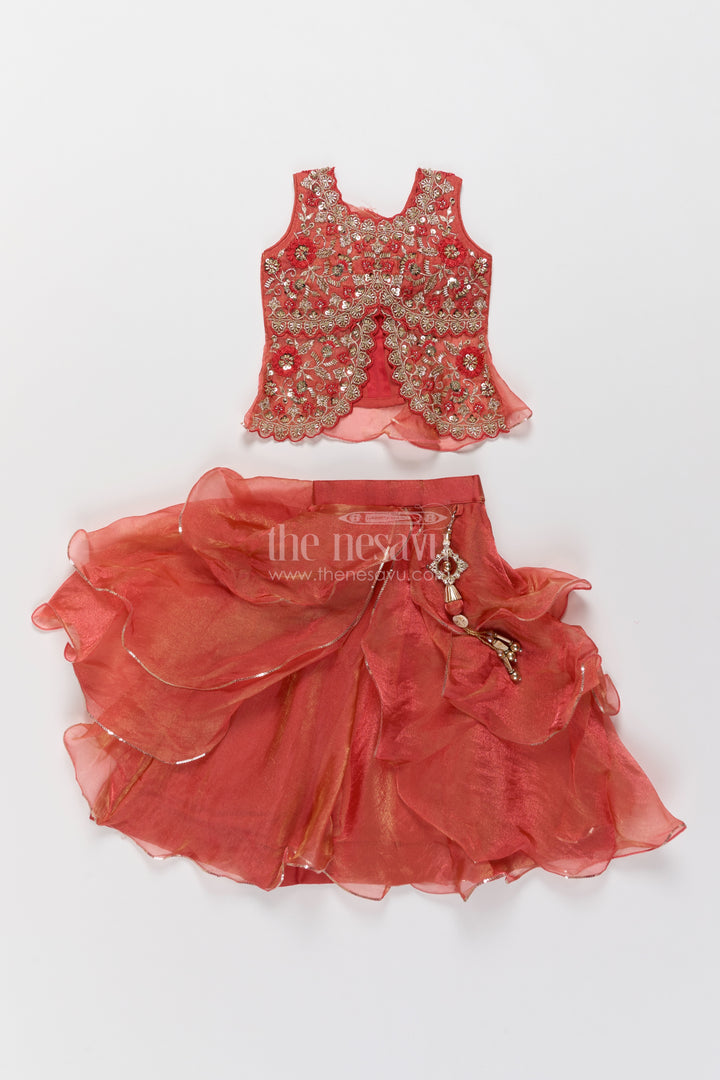 Fancy Lehenga for Girls with Smart Tailoring for Festive Occasions