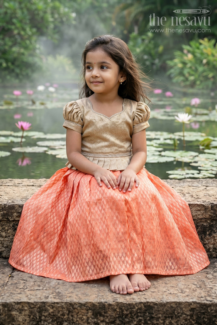Traditional Pattu Pavadai for Baby Girls for Festivals and First Celebrations