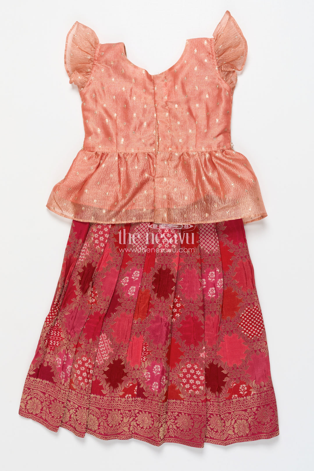Festive Pattu Pavadai for Baby Girls for Weddings and Naming Ceremonies