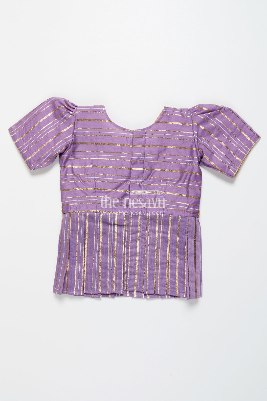 Pattu Pavadai for Toddler Girls for Traditional Celebrations and Poojas