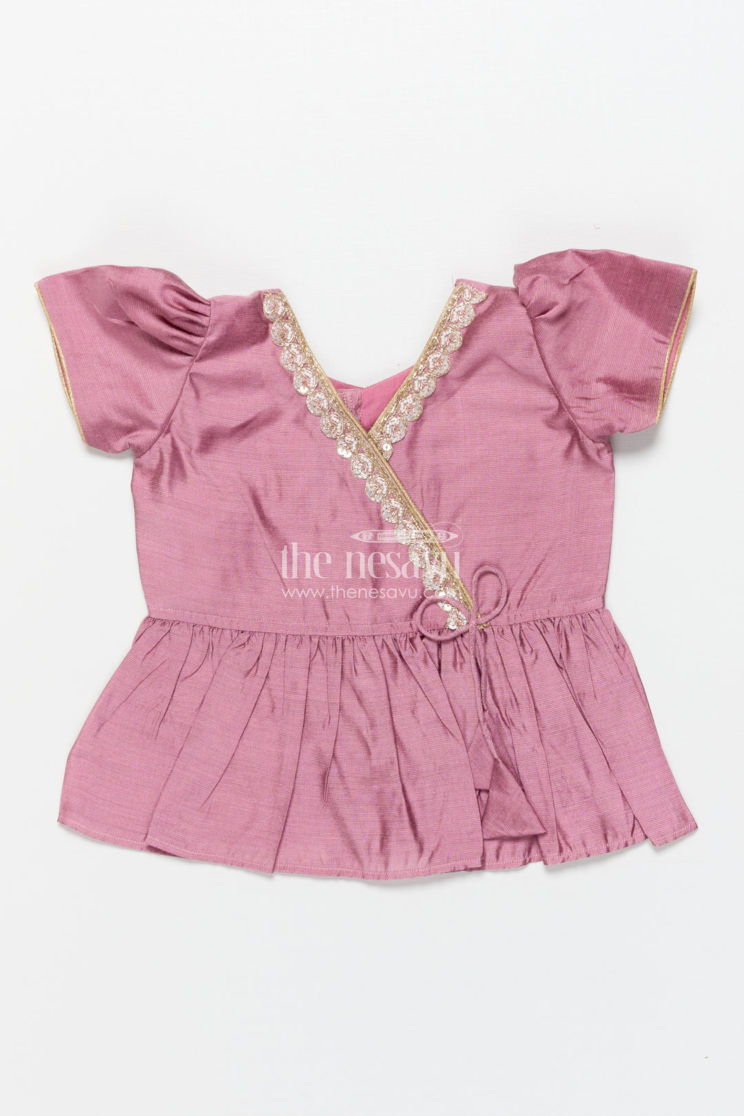 Pattu Pavadai for Baby Girls for Naming Ceremony and Family Functions