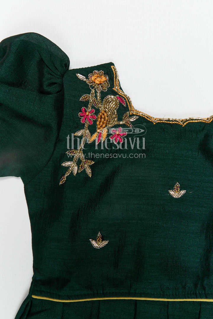 Traditional Pavadai Set for Girls for Festive Days and Family Functions