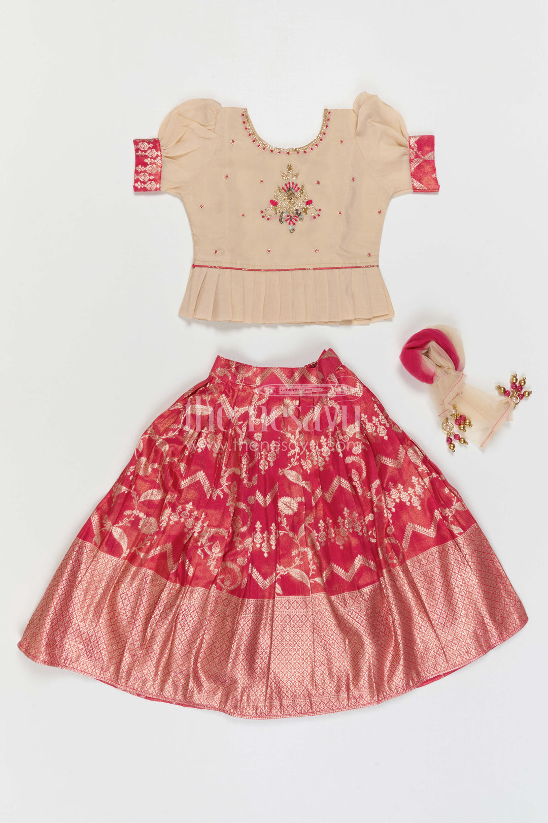 Pattu Pavadai for Girls for Festive Occasions and Traditional Events