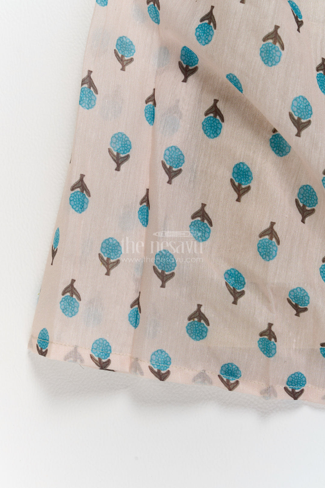 Pattu Pavadai for Girls in Green with an Occasion Ready Finish
